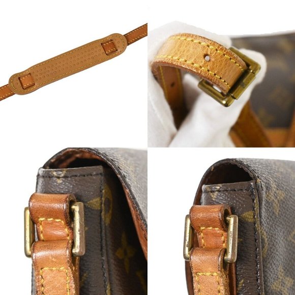 LOUIS VUITTON Chantilly MM Shoulder Bag Monogram Leather Brown M51233 30HB686 - Picture 16 of 16